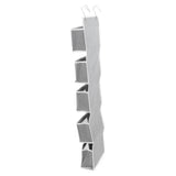 Over Door Hanging Organizer Wall Mount Storage with Hooks for Pantry Nursery Kitchen Closet Dorm V1294-YM0718-3117220210212
