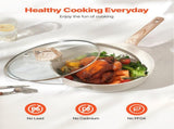 19 Piece Pots and Pans Set Nonstick, Granite Cookware Set, Induction Cookwares, Kitchen RV Cooking V952-LGTZLGTFLTCYHI1RRV0