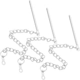 3pcs Reliable Steel Fixing Accessories for Garden Patio Parasols Compatibility for Support V1188-WTJ-LZZ-00822