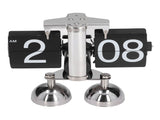 Flip Clock Quartz Movement High Accuracy Retro Style Stainless Steel Simple Operation Quartz Clock V1294-YM0715-3115210256511