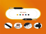 11pcs Resistance Band Set for Yoga Pilates and Fitness Exercises - 150lbs V1308-DSZKI-704