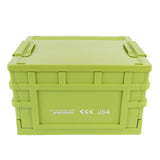 Storage Bin with Lid 20L Stackable Storage Container with Wheels Folding Storage Box Closet V1294-YM0901-3117250065812