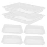 SWETRACE 6Pcs Puzzle Trays White Color For Building Blocks And Puzzles Toy Organization And Storage V1189-LWWAL-20260327-03675