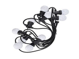 G50 Bulb String Light 5M 10LED White Globe Bulb Decorative Lamp for Outdoor Courtyard Garden Warm V1294-YM0901-3119210130712