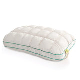 Fluffy Pillow Breathable Cute Pineapple Puff Pillow for Bedroom Sofa - White V1263-JX-8062-2