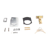 Electronic Keypad Lock Front Door Entry Deadbolt Lock Multifunctional Password Lock with Key Black V1294-YM0901-3114230106111