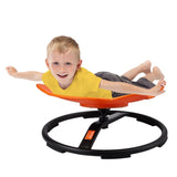 VEVOR Elephant Kids Spinning Chair 220 lbs Sensory Swivel Chair Seat Orange V952-ETZYYXCS100KQ8D4JV0