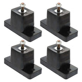 4Pcs Air Conditioner Bracket Black Easy Install Support Pad for External Unit V1366-AZ2-W-22919