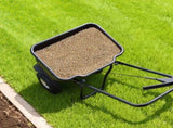 Push Lawn Spreader, 3.6m Spreading Width, Broadcast Spreader with 36.3kg Load Capacity & 10 in V952-TCSBJ80LBS12D3MUC001V0