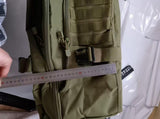 Versatile Tactical Duffle Bag with Convertible Backpack Straps, Water-Resistant 600D Nylon, MOLLE V1341-ZY-D5ZHUYRW-KHAKI