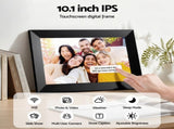 Artiss Digital Photo Frame 10.1 Inch WIFI Touch-Screen Picture Video Player 32G DPR-W1001-BK
