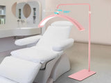 Pink Half Moon Floor Fill Lamp for Salon Tattoo Eyelash Makeup Beauty LED Lash Light V201-QHGMMOREONE051