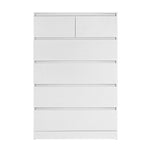 Artiss 6 Chest of Drawers - PEPE White FUR-S-CDR-01-WH-AB