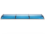 Instahut Window Door Awning 1mx3m Blue AWN-PC6-1X3-BL