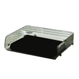 A4 Paper Storage Box Stackable Plastic Large Opening Single Layer Desktop File Organizer for Office V1294-YM0626-3117220312813