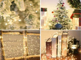 900 LED Warm White USB Fairy String Lights with Remote, 30m Black Wire, IP44 Waterproof 8-Mode V1107-USB FAIRY STRING LIGHTS