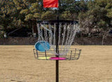 Disc Golf Basket 24 Chain Portable Target with 6 Discs Set V63-954431