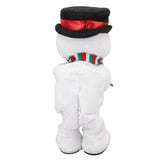 Electric Music Christmas Toy Doll 8 Songs Continuous Play Dancing Singing Glowing Swinging Plush Toy V1294-YM0718-3115220091913
