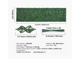Ivy Privacy Fence, 59 x 158in Artificial Green Wall Screen, Greenery Ivy Fence w/ Mesh Cloth Backing V952-WLSRZZWQ1J59PISG2V0