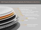 Premium Oval LED Anti-Fog Bathroom Mirror V767-XMR-T28-712-AU-V2