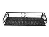 Balcony Flower Rack Hanging Flower Pot Hanger Hanging Wrought Iron Fence Indoor Windowsill Succulent V1294-YM0717-3111220212911