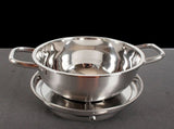 Hot Pot Cooking Pot Stainless Steel for Outdoor Picnic 1Pack V1366-AZ2-W-21806