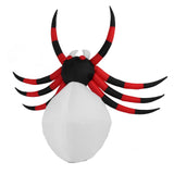 Inflatable Decor 7.9ft Spider Outdoor with LED Light Large Spider Prop Halloween V1294-YM0901-3115230077211