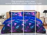 1000TC Stripe Siena Willow Quilt / Doona / Duvet Cover set V745-AQ023376K3