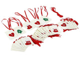 Christmas Advent Calendar Bags 31 Days Hanging Countdown Felt Gift Pockets for Party Festival V1294-YM0715-3115210230411