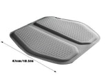 Gel Cushion with Non Cover, Gel Cushion for Long Sitting Pressure Relief, Soft Thin Car V1369-AZ3-W-15204