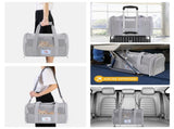 Pink Large Cat & Small Dog Carrier - Soft-Sided, Foldable & Breathable Pet Travel Bag V888-ELOSUNG38486