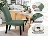 Chair Covers, 4 Pieces Chair Covers, Stretch Dining Chair Covers, Universal Washable Removable Cover V1237-ZY-203-4147