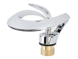 Waterfall Bathroom Faucet Single Handle Hot Cold Bathroom Sink Faucet Vanity Faucet Snake Head Shape V1294-YM0901-3112240011613
