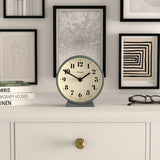 Newgate Theatre Mantel Clock Asparagus Green V398-NGMMAN240ASG