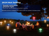 Hanging Style Jellyfish Shaped Night Light - 1000mAh Rechargeable LED Lamp V888-ELOSUNG15251