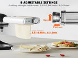 Pasta Attachment for KitchenAid Stand Mixer, 3-IN-1 Stainless Steel Pasta Roller Cutter Set V952-YDLMGLSHY0003ZKBPV0