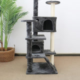 CATIO Chipboard Flannel Cat Scratching Tree - Abstract Deluxe 50x50x127cm V390-C200226
