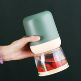 2 Pack Insulated Yogurt Container, 24oz Breakfast On the Go Cup with Plastic Topping Cereal Oatmeal V1259-DP01-A-931