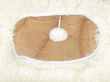 Pawz Cat Tunnel Foldable Fluffy Plush Play Tube Beige PT1257-BG_NZ