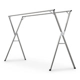 Artiss Clothes Rack Adjustable Foldable Steel HANGER-B-06-FLD-SI