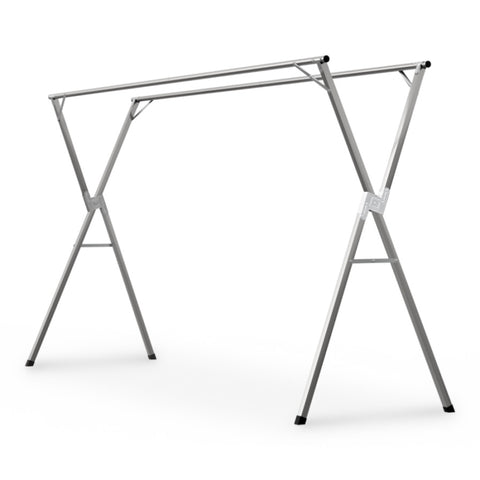Artiss Clothes Rack Adjustable Foldable Steel HANGER-B-06-FLD-SI