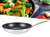 NonStick Frying Pan Composite Stainless Steel Induction Cooker Cooking Tool with No Cover V1294-YM0901-3118200185311
