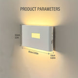 White Black Smart Sensor Night Light USB Charging Night Light Automatic Night Light Ambient V1347-124-BLA-80895