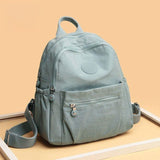Mini Backpack Purse for Women Small Nylon Daypack for Ladies Lightweight Travel Casual Shoulder V1192-AZ-W-15424