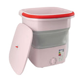 16L Portable Washing Machine with Soft Spin Function Drain Pipe 65W Fully Automatic Portable Washer V1294-YM0901-3113230329311