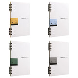 Detachable 5 Hole Loose Leaf Notebook Hardcover Bound Journal Book for Daily Official Document V1192-AZ-W-28205