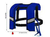 Inflatable , Manual/Self Inflating , TOP Nylon Inflatable Vest with Whistle Blowpipe, Adult s with V1189-LWWAL-20260401-05417