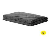 DreamZ 9KG Adults Size Anti Anxiety Grey Double BK1008-D-GR
