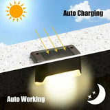 Set of 4 outdoor solar lights, waterproof LED lights for outdoor use V1189-WXFWAL-20260319-00794