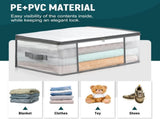 4 Packs Under Bed Storage Containers Bins-55L, 3-Pack Clothes Bags-35L V1259-DP01-A-4601